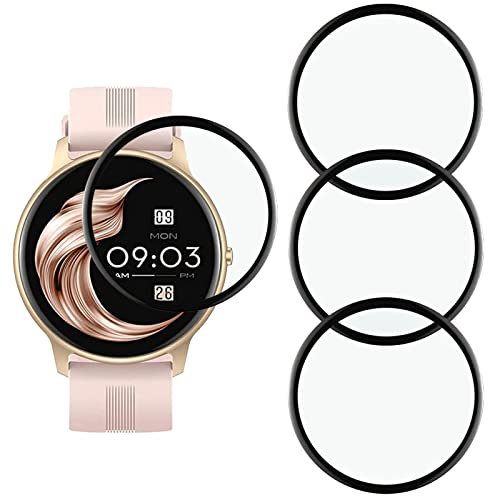 KELOLIN [4 Pièces] Protection D'écran pour AGPTEK LW11, bords incurvés 3D, Couverture complète, Anti-rayures, HD Protection d'écran souple compatibles avec AGPTEK LW11