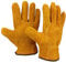 YZACK Guantes de Trabajo Guantes de Soldador de Cuero Anti-Heat Guantes de Seguridad for soldar Guantes de protección de Metal for soldar (Color : Gloves)