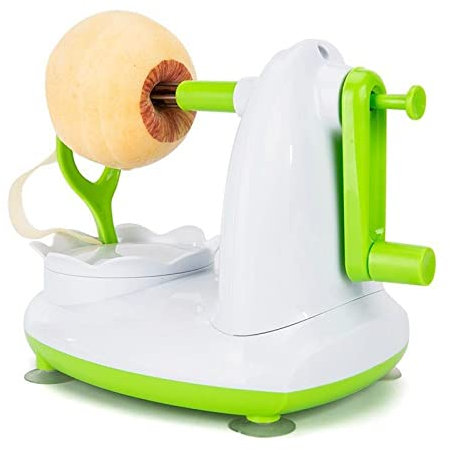 JDF-Apple Peeler, Pear Peeler with 8 Wedges Apple Slicer and Corer, Stainless Steel Blades Apple Cutter