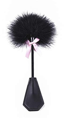 chenyesun Fouet en Cuir de Sport Plume Fouet Flogger Massages Fouet Cravache Fessée Plaisir pour Couple