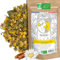 Ascenbio ✿ Infusion Nuit Célestea BIO ✿ Tisane Soir Détente Sommeil ✿ 150 g vrac ✿ Préparé et conditionné en France ✿ Emballage biodégradable