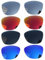 Acefrog 4 pares de lentes polarizados de repuesto para gafas de sol Oakley Frogskins OO9013, ajuste perfecto, inastillable, antiarañazos, paquete económico