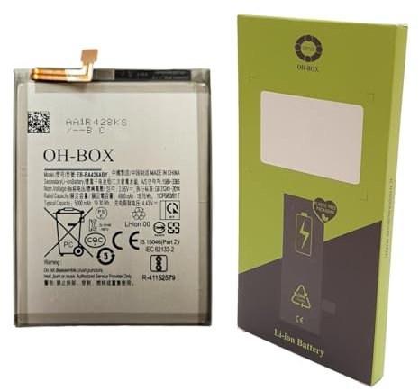 OH-BOX® Batterie Compatible avec Samsung EB-BA426ABY Galaxy A32 5G/A42 5G/A72/A72 5G (SM-A326B, SM-A426B, SM-A725F, SM-A726B)