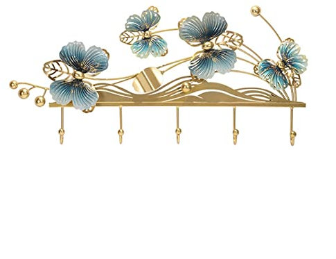 EQUALIZE Porte-manteau mural léger de luxe à suspendre au mur, crochet mural créatif pour salon, entrée, crochet mural et chambre à coucher, crochets muraux porte-manteau (couleur : A, taille : 69 cm)