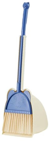 Escoba Juguete Little Housekeeping Helper Set, Mini Escoba y Recogedor para Niños,para Niños y Niñas de 3 años y más,Azul