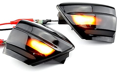 Spiegelblinker Dynamische,Dynamische Blinker Autozubehör Dynamisches Umdrehungssignal Seitenflügelspiegelanzeige Licht Lampe Passend Für Ford S-Max 2007-2014 Kuga C394 08-2012 C-MAX