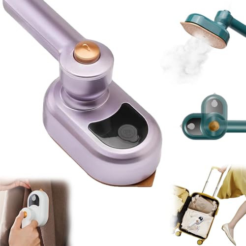 Akayoo ironizze pro,ironizze pro portable steam iron,mini garment care machine,Portable Mini Ironing Machine Travel Mini Steam Iron, Foldable Handheld Steamer, Dry and Wet Ironing for Home Travel