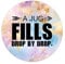 2in Round Label Stickers 100pcs A Jug Fills Drop by Drop. Quotes Label Decals for Boxes Laptop Envelope Seal Jar Water Bottles Phone Holiday Present Christmas Party Invitation Cards