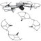 Honbobo Propeller Guard for DJI Air 3S, Integrated Propeller Protector, Prop Bumper Blade Protection Accessories for DJI Air 3S/DJI Air 3