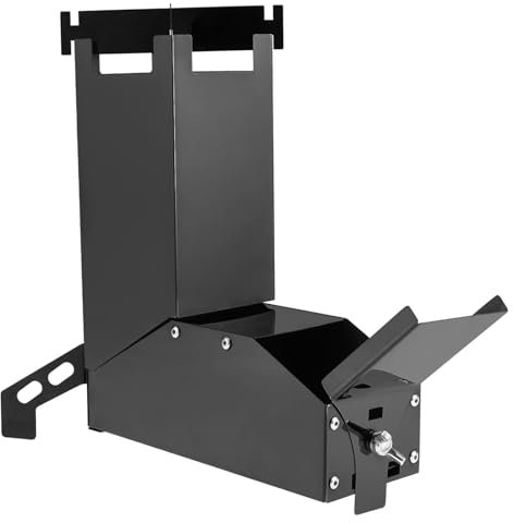 QXIWAOE Mini Estufa Cohete pequeña Estufa de leña Plegable fácil de Transportar para cocinar, Acampar, Hacer Senderismo, Pescar, mochilerismo 19 X 7,5 X 23 cm