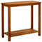 Myheimly Akazienholz Massiv Garten Konsolentisch Konsole Beistelltisch Sideboard Gartentisch Holztisch Terrassentisch Balkontisch 80 x 35 x 75 cm
