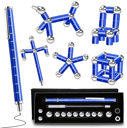 Gift for Teenage Boys Girls Men - Fidget Pen Anxiety Relief Autism Stress Relief Toys Birthday Gifts Cool Stuff Gadget Things Fidgets Magnets for 8 9 10 11 12 13 14 Years Old Novelty Pens