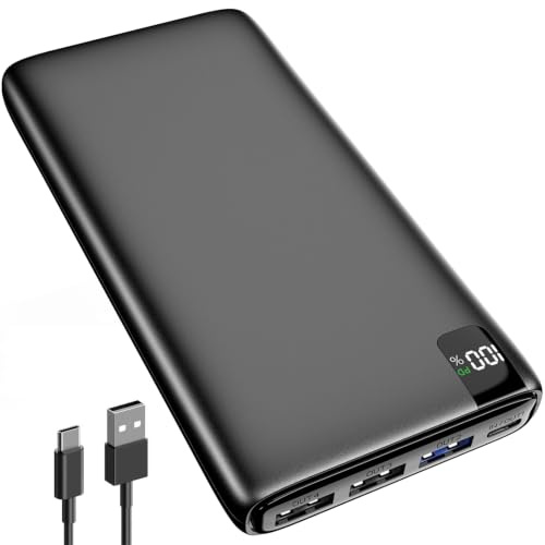 Riapow Power Bank 22.5W 20000mAh USB C Fast Charging Portable Charger