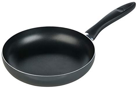 Tescoma Presto Padella, Alluminio con Rivestimento Antiaderente, Nero, 20 cm