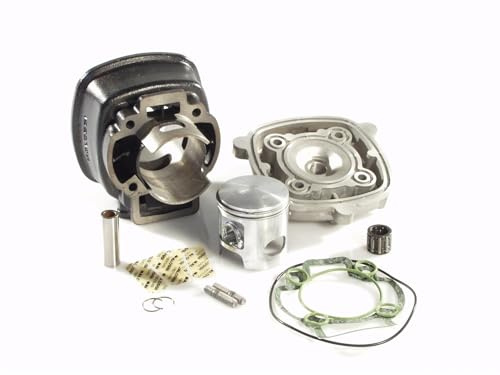 MALOSSI CYLINDER KIT SPORT 70cc for AC (Short Thread 50 | Short thread, air-cooled, grey cast iron, incl. cylinder head, OEM 31 7133, compatible with Peugeot Vivacity 50