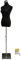 JLSun Schneiderpuppe Damenbüste Büste Torso Gr.32-36 | JL6036Schwarz