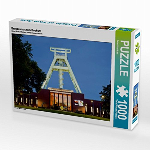 CALVENDO Puzzle Bergbaumuseum Bochum 1000 Teile Puzzle quer | Lege-Größe cm Foto-Puzzle für glückliche Stunden