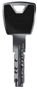 ABUS XP20S Mehrschlüssel, Zusatzschlüssel mit Design-Clip schwarz