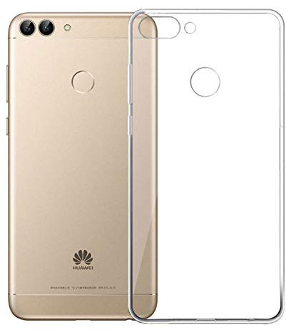 König Design Handyhülle kompatibel mit Huawei P Smart Silikon Case Hülle Sturzsichere Back-Cover Handyhülle - Transparent