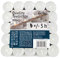 Hofer - Kerzen Teelichter tealight ohne duft, in Metallhülsen, bis zu 5h Brenndauer, Durchmesser 38 mm, Farbe weiß - Pack a 100 Stück Set, Tropffrei Wachskerzens, Hergestellt in Österreich