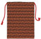 ABAKUHAUS Tier Geschenksack, Elf Illustration, Nikolas Weihnachts Tasche Tüte aus Stoff für Geschenke, Zimt Dark Brown, 30x40cm