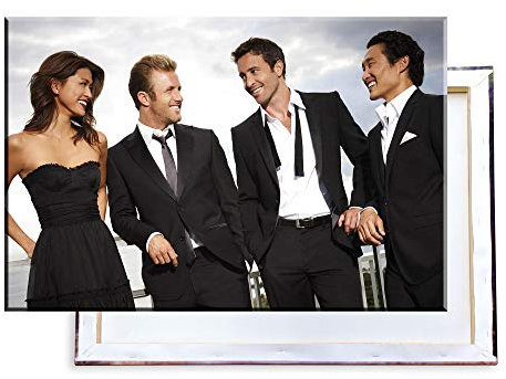 Unified Distribution Hawaii Five-0-120x80 cm Kunstdruck auf Leinwand • erstklassige Druckqualität • Dekoration • Wandbild