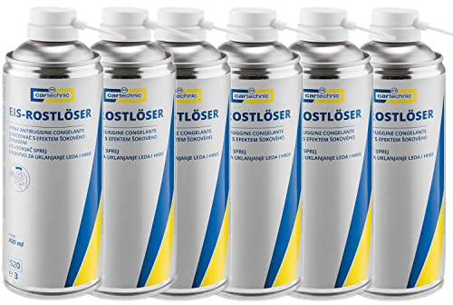CARTECHNIC 6X EIS-Rostlöser Eisspray Rostumwandler Super Crack Kriechöl 400ml