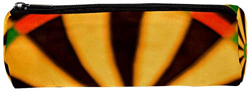Darts Dartscheibe Bulls Eye Sport Federmäppchen Stifteetui Schreibwaren Etui Stifteetui Schreibtisch-Organizer Make-up Kosmetiktasche für Schule Büro