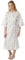 Ladies Cotton Floral Print Night Gown Soft & Comfortable Loungewear Women's Robes Wrap with Tie Belt Short Sleeve Ladies Dressing Gowns for Women UK Sizes 10-30, MN18 (Pink, 16-18)
