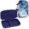 Fintie Tasche für Fujifilm Instax Mini Link 2 / Mini Link - Premium Starke Hartschalen Fotodrucker Tragen Fall Tragetasche Etui für HP Sprocket Plus/Select, Ozean Marmor