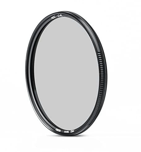 NiSi 82mm HUC C-PL, filtro polarizzatore circolare | Vetro ottico CPL con rivestimento nano, telaio in alluminio, fotografia paesaggistica e lunga esposizione