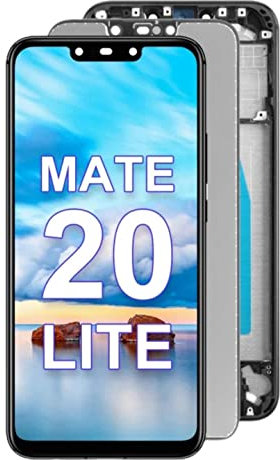 SHOWGOOD 6.3 pulgadas para Huawei Mate 20 Lite pantalla LCD táctil reemplazo para Mate 20 Lite SNE-AL00 INE-LX2 SNE-LX1 SNE-LX2 (azul con marco)