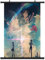 KARMA-X Großes 60x90CM Your Name Kakemono Rollbild | Anime Manga Stoffposter Wallscroll | Wanddeko Geschenk | Motiv:Taki & Mitsuha