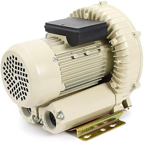 GVILTY Soplador de Bomba de Aire, 110V 370W 12KPa Soplador de Bomba de Aire Industrial de Alta presión Aireador de oxígeno Acuario Tanque de Peces Estanque Soplador de acuicultura