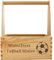6er Bierträger für Fußball und Bier Fans - personalisierter Flaschenträger aus Holz mit Gravur - Geschenk für Fußballer, Fußballerinnen, Spieler, Fußballbier