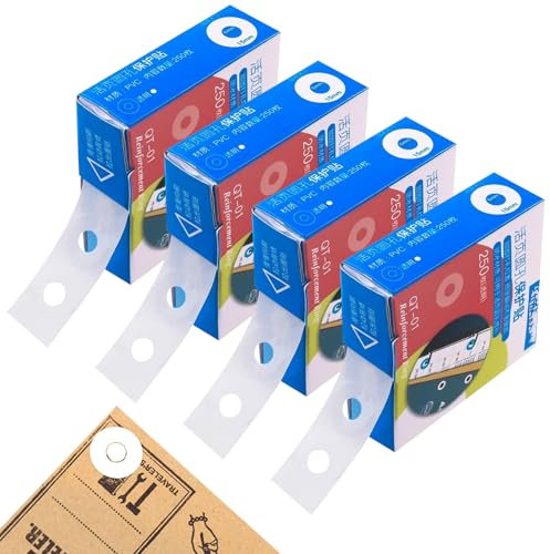 Amplificador de agujeros, 1000 unidades, autoadhesivo, anillos de refuerzo de 15 mm, anillo autoadhesivo para oficina, escuela, suministros para el hogar