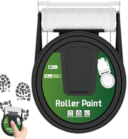 Wall Repair Paint Roller - Paint Brush Small Roller,Wall Patching Brush Wall Paint Roller, Latex Paint White Roller Paint Brush, Spackle Wall Repair