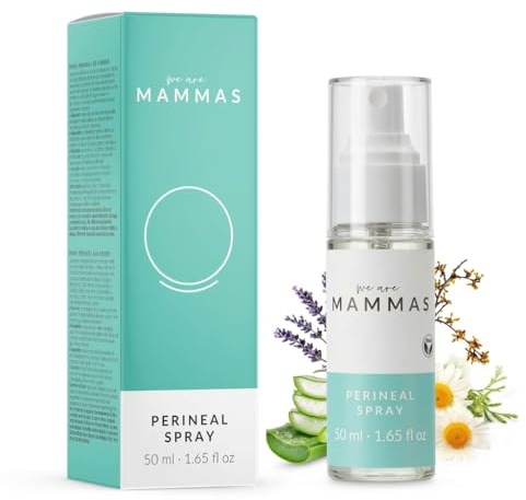 Spray Perineale Post Parto 50ml – Sollievo Naturale Immediato con Aloe, Camomilla e Lavanda – Cura Intima Rinfrescante per Neo Mamme