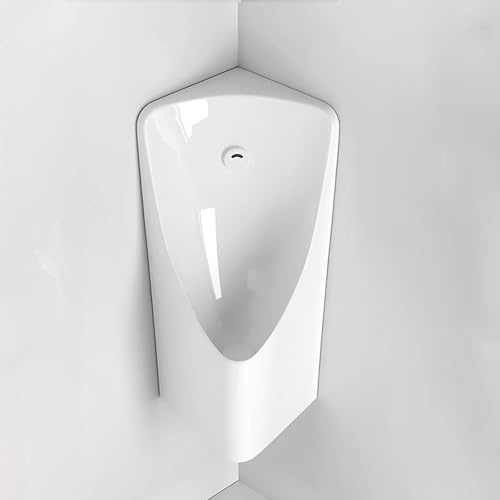 Modernes Keramik Pissoir Mit Spülventil Herren Urinal Für Ecken,Gewerbebereich-Urinal Automatisches Induktionsspülventil Für Hygienische Und Bequeme Verwendung