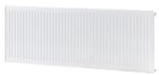 Convector Radiator 600 x 1800mm Double Panel Flomasta White Type 21 – 8207 BTU Horizontal Central Heating Radiator, Compact Wall Mounted Home Heating Panel
