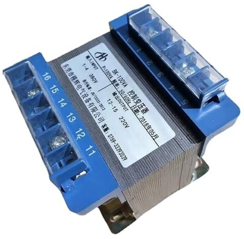 Transformador de control 380V a 220V 100W BK-100VA Primario Secundario