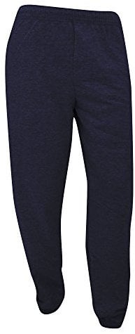 Fruit of The Loom Men's Relaxed Opaque Trousers - Blue - Large