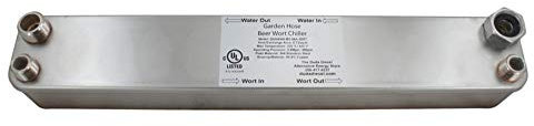 Duda Energy HX3620BWGH:M050 Male Npt Ports Copper Brazed Heat Exchanger
