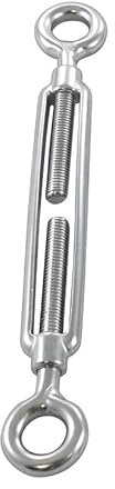 Yacht Steel Edelstahl Spannschloss M4, Öse-Öse 90x6mm