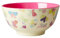 Melamine Bowl Two Tone with Butterfly Print by Rice DK