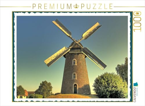 Puzzle · Scholten-Mühle in Rees, 1849, Turmholländer | 1000 Teile · Lege-Größe 64 × 48 cm · CALVENDO Puzzle