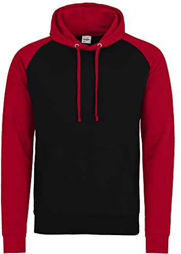 AWDis Men's Baseball Hoodie