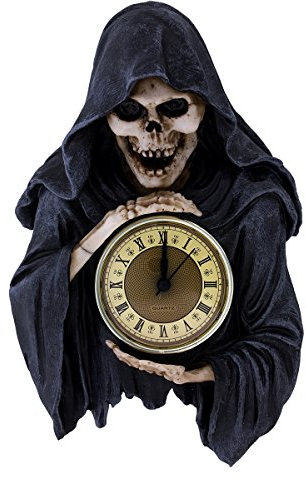 Nemesis Now Dunkelste Stundenuhr, Schwarz,28 cm
