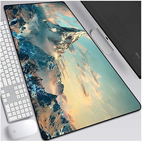 IGIRC Mauspad Das Hobbit 900X400mm Mauspad, Extended XXL Large Professional Gaming Mouse Mat mit 3mm starker Basis, für Notebooks, PC, N