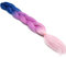 Treccine Extension Capelli Sintetici per Treccine Africane 1 Ciocche Trecce Jumbo Braiding Hair (Blu&Viola&Rosa)